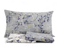 Via Roma Completo letto in flanella MATRIMONIALE Maè articolo QUEEN A. chevron