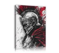 Via Vela Arte astratta di graffiti murale Antico soldato Guerriero Arte murale Pittura Ritratti Stampe per l'arredamento del soggiorno in casa 45x60cm