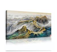 Via Vela Grande Parete Grande Tela di Tela Stampe d'Arte Paesaggio Cinese Murale Poster Opera d'Arte Pittura per Soggiorno Home Office Sala da Pranzo Decor 25x50cm telaio interno