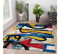 Via Vela Tappeto 160x200cm urbani Sala da pranzo Graffiti di strada Arte per Tappetino antiscivolo lavabili Camera degli ospiti Lavanderia sottile pieghevole grande a pelo basso eclettico