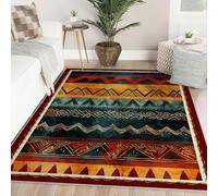 Via Vela tappeto 240x300cm rustico astratti lavabili in lavatrice per soggiorno camera da letto motivi geometrici supporto antiscivolo soffice pelo corto la decorazione della casa grande eclettico