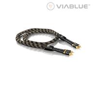 Viablue 2M Cavo Cinch NF-S1 Silver Quattro OFC Cavo Fono Versione Stereo - 22262