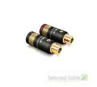 ViaBlue™ T6s Rca Boccola Cinch Lötversion per Cavo-ø 4 - 9,5 MM 2er Set