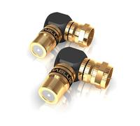 VIABLUE XS Satellitare Adattatore Spina/Presa 90° Angolato 2er Set
