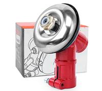 Viabrico 26 mm-9 denti, testa di ingranaggio universale per decespugliatore argento