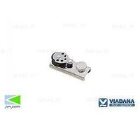VIADANA 23.16 Cursore con bozzello piano - per rotaia 22mm