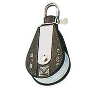 Bozzello Plastinox 1 puleggia fisso/girevole 12x56 - 1 PZ - 55.100.02 - 5510002