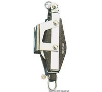 Bozzello Plastinox 2 pulegge violino 8x34 con strozzascotte e arrricavo - 1 PZ