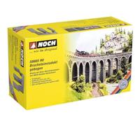 NOCH 58665 H0 VIADOTTO IN PIETRA 1 BINARIO UNIVERSALE MODELLISMO