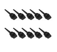 ViaGasaFamido 10pcs Olio Filler Abbattinati Abbattini Sostituzione ABS Fill Accessori per Auto a Spina Black per 154F Motori a Benzina Generatori di Tosaerba per Prato