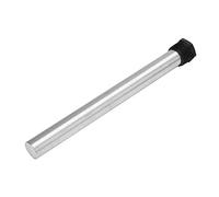 21X320mm NPT3/4 Asta anodo a fondo piatto nero, Asta in magnesio lucidato fine solido anticorrosivo, per scaldabagni elettrici proprietà di addolcimento dell'acqua