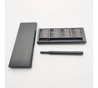 ViaGasaFamido 24 in 1 Set di Cacciavite, Kit di Assortimento di Bit Magnetici con Impugnatura in Lega di Alluminio, Riparazione del Telefono Cellulare (Custodia in plastica tipo 1)