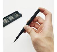 ViaGasaFamido 24 in 1 Set di Cacciavite, Kit di Assortimento di Bit Magnetici con Impugnatura in Lega di Alluminio, Riparazione del Telefono Cellulare (Tipo di custodia in alluminio)