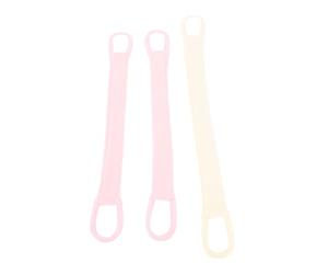ViaGasaFamido 3 Pezzi di Fissaggio per Pannolini per Bambini con Cinture Pannolino Pannolini per Pannolini per Pannolini da Pannolini da Design Pratico per il Neonato (Giallo rosa rosa)