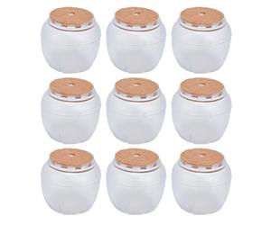ViaGasaFamido 40 Pezzi Coprigambe per Sedie Ispessito Silicone Trasparente | Protezione per pavimenti per mobili, aderenza perfetta senza adesivo, cuscino antirumore, cappuccio antigraffio, protezione