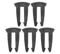 ViaGasaFamido 5 Pezzi Serrature per Manopole per Fornello in Silicone Design Resistente Al Calore Manopole per Forno a Prova di Bambino Coperture Serrature per Stufe a Gas