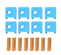 ViaGasaFamido 8pcs Stampante 3D Hotetend Silicone Calza di Calzino Blocco Copertura Silicone e Presa in Silicone 8 Pc per MK8