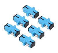 ViaGasaFamido Adattatore per Fibra Ottica Accoppiatore Monomodale SC UPC con Nucleo in Ceramica Zr per Sistemi di Comunicazione Ottica Bassa Perdita di Inserzione 0,2 DB Alta Perdita di Ritorno 45