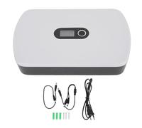 ViaGasaFamido Alimentatore UPS, Display LCD da 8800 MAh Power Bank Portatile con Uscite Multiple per Router Modem Telecamere di Sicurezza Smartphone (Spina europea)