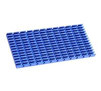 ViaGasaFamido Alluminio a Calore P55*6 * 120 Modulo di Raffreddamento Adesivo Conduttivo Termico Foglio di Dissipatore di Calore per Amplificatore PCB CPU Appliance Elettriche