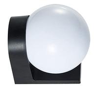 ViaGasaFamido Applique da Parete per Esterni, Paralume Rotondo in Acrilico con Base in Plastica PC, Apparecchio di Illuminazione Impermeabile per Uso Esterno