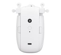 ViaGasaFamido Apritende Automatico con Telecomando Vocale 3 in 1, Materiale ABS, modalità Silenziosa, Installazione Semplice per Aste Romane e Binari a Forma di U