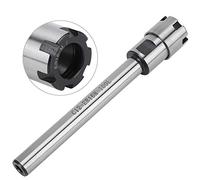 ViaGasaFamido Asta di Estensione Dritta ER16M100L COLLET Chuck Porta, Design a Manico Lungo per Elaborazione dei Fori Profondi, Adatto a ER16M Chuck (C12)