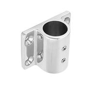 ViaGasaFamido Base per Tubo di Barca in Acciaio Inossidabile di Alta qualità, 0,9 Pollici/ 1 Pollici, Semplice Usare, Lucidatura a Specchio, Adatto per la Nave Yacht, Testata Rigorosa, più (22 mm