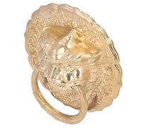 ViaGasaFamido Battente per Porta Materiale in Ottone Anello a Forma di