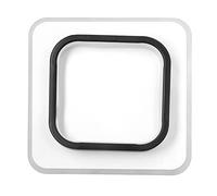 ViaGasaFamido Bianco a LED Dimmerabile a Soffitto Light, Moderna Lampada Elegante per il Corridoio del Soggiorno Camera da Letto, Realizzato in Acrilico, Lega di Alluminio, 240x240x50mm (Luce