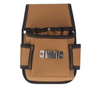 ViaGasaFamido Borsa per Attrezzi Elettricista, Tessuto Oxford Professionale Resistente con Rinforzo Rivettato, Trasporto a Cintura o a Spalla per Falegnami Elettricisti Idraulici T1006