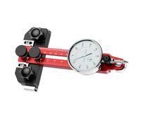 ViaGasaFamido Calibro di Allineamento della da Tavolo, Strumento di Configurazione Rapida in Lega di Alluminio per Tagli Precisi Nella Lavorazione del Legno, Dado Regolabile per la Distanza della