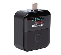 ViaGasaFamido Caricatore Protettore Disconnessione Automatica 140W | Adattatore di Ricarica Type C in Lega di Alluminio, Prevenzione Sovraccarico AI per Telefoni Tablet Laptop, Display in