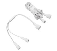 ViaGasaFamido Cavo di Prolunga per Luce Esterna con Sdoppiatore a Y, Materiale PVC, Impermeabile IP68, Lunghezza 13 Piedi per Soluzioni di Illuminazione da Esterno Gove Pro H705C H706A H706C