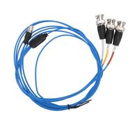 ViaGasaFamido Cavo di Prova Sensore Presa 4P a Spina Bnc Cavo Terminale Sensore a 3 Assi per Test Aerospaziali, Test su Pale Eoliche, Test di Sicurezza Automobilistica, Test di Dispositivi