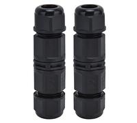 ViaGasaFamido Connettori 2 Pcs Adattatore del Cavo di Estensione Elettrica a Testa in Filo 250A 16A per la Comunicazione della Rete di Alimentazione Dell'illuminazione Esterna (3 perni)