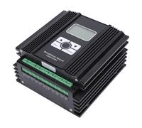 ViaGasaFamido Controller Efficiente della Carica Ibrida con Tecnologia MPPT per Il di Pannelli Solari Eolici, Regolatore Intelligente per la Shell di Casa/Marina, in Alluminio (Fan da 400 W.)