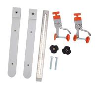 ViaGasaFamido Cursore per Guida Cassetto con Bracci Magnetici, Doppia (1 | Localizzatore di precisione delle guide per cassetti, guida incisa al , allineamento con una sola pressione, telaio in