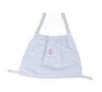 ViaGasaFamido Custodia Portaoggetti in Rete Sospesa per Passeggino di Grande capacità, Organizer per la Casa All'aperto, Porta Pannolini Giocattolo Portatile (coniglio bianco)