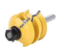 ViaGasaFamido Cutter di Fresatura in Legno, Uso Versatile, Ampia Applicazione, Tagliente, Rivestimento a Calore, Alta Durata, Finestra della Porta di Legno, Porta dell'armadio