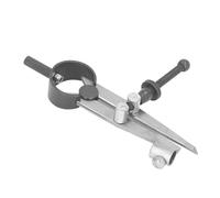 ViaGasaFamido Divisore Ad Ala in Pelle, Strumento Divisore Regolabile in Acciaio con Portapenne per la Lavorazione del Legno e della Pelletteria