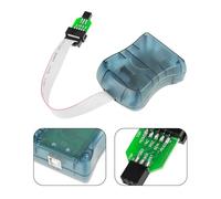 ViaGasaFamido Downloader AVRISP MkII, Interfaccia USB, Supporta WINXP Adatto per Programmazione e Sviluppo AVR