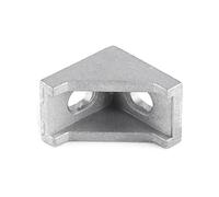 ViaGasaFamido Fissiletta Angolare a Forma di Forma di Angolare 10pcs, Staffa Destra in Lega di Alluminio 28x28mm per Sedia per Mobili in Legno, di Travetti e Travetti, Comodi Usare, Resistente e