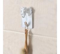 ViaGasaFamido Gancio Adesivo da Parete, Appendino a Forma di Elefante in | Montaggio superficiale per le necessità quotidiane, installazione senza trapano, utilizzo in aree lisce della cucina del