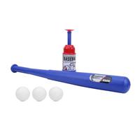 ViaGasaFamido Giocattolo da Baseball, Set di Pipistrelli Automatici per il Lanciatore di Baseball per Bambini, Facile da Usare e Sicuro, con Palline Leggere per la Pratica All'aperto e (777-607)