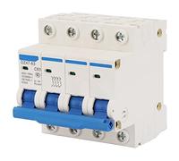 ViaGasaFamido Interruttore Automatico Perdite 63 A, Interruttore Pneumatico Intelligente Miniaturizzato, Nominale 400 V, Ideale per la Distribuzione dell'energia Domestica e la Sicurezza Elettrica