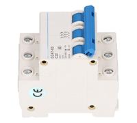 ViaGasaFamido Interruttore Magnetotermico 3 Poli 20A, Guida DIN, 400V,