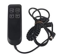 ViaGasaFamido Interruttore Reclinabile Elettrico Switch 4 Pulsante a 4 Pin Smart Electric Lift Chars Sedia Design Design Simple Funzionamento Black IP66 Grado di Protezione per Home Office
