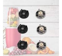 ViaGasaFamido Kit Base Gears Buxender, Plastica e Metallo, Ricambio da 6 Pezzi per Accessori Frullatore, Installazione Semplice per Modelli di Frullatore Compatibili