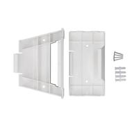 ViaGasaFamido Kit di Montaggio per Router e Alimentazione, Supporto a Parete Sicuro per la Terza Generazione con Supporto per Staffa di Alimentazione per Materiale ABS V3 Installazione